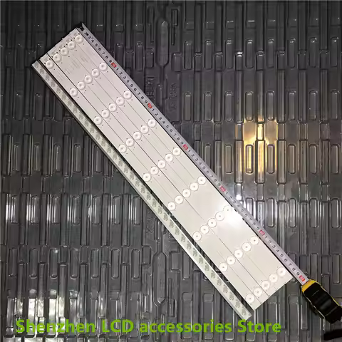 6piece/lot FOR 32 inch 59CM Hisense Changhong NEW LCD TV backlight bar 59CM 9LED 3V 100%NEW