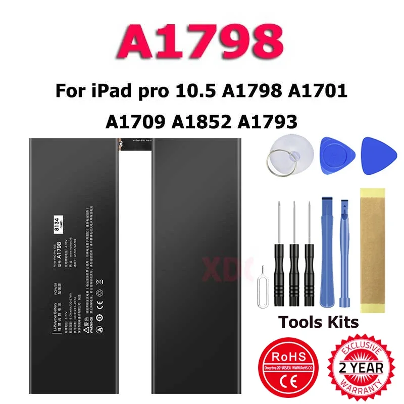 

Bateria For IPad Pro 10.5 A1798 A1701 A1709 A1852 A1793 Send Accompanying Tool