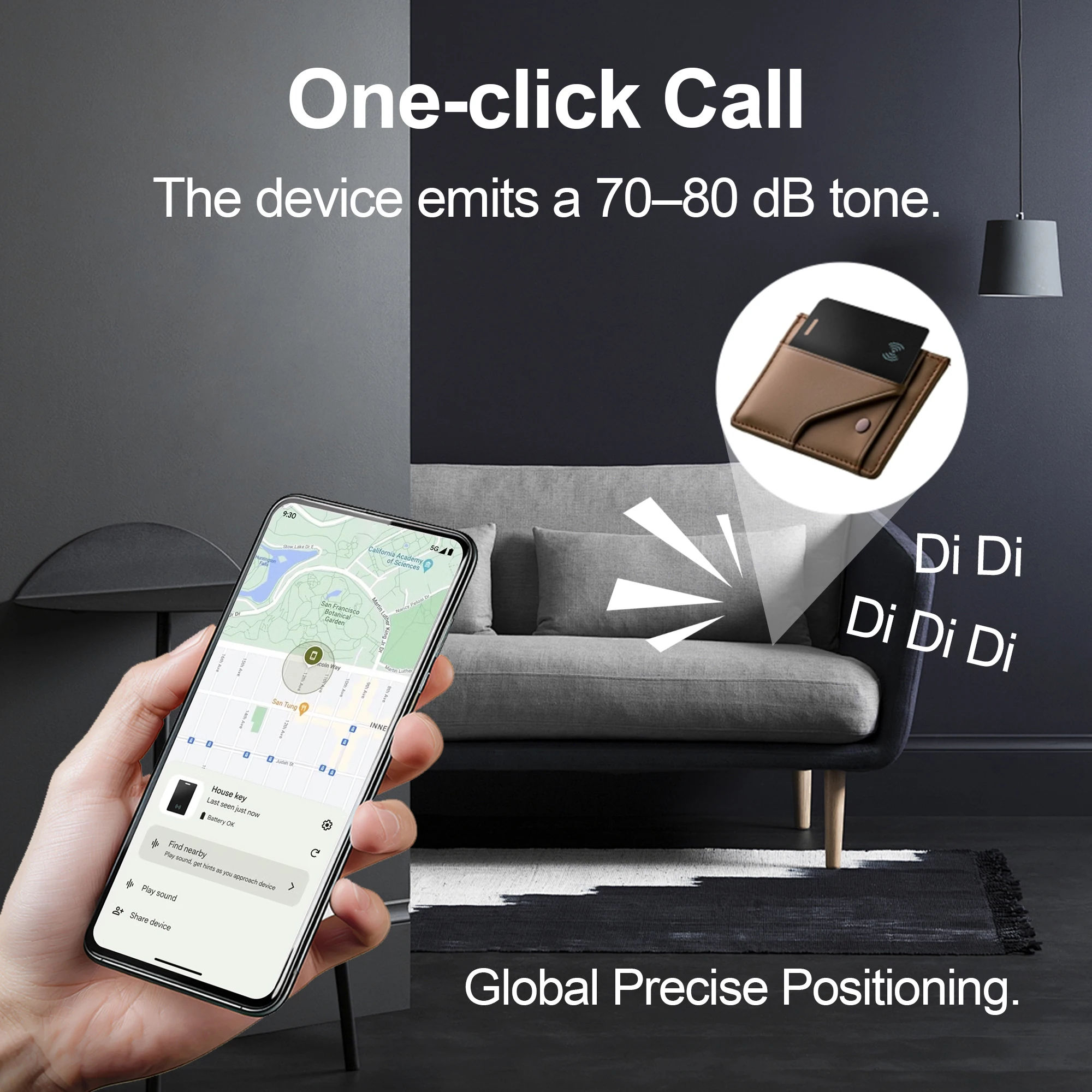 การ์ดป้องกันการสูญหายของกระเป๋าสตางค์ การติดตามตําแหน่ง Android แท็กอัจฉริยะ GPS ทํางานร่วมกับ Google Find My App อุปกรณ์ Bluetooth ชาร์จไร้สายค้นหา