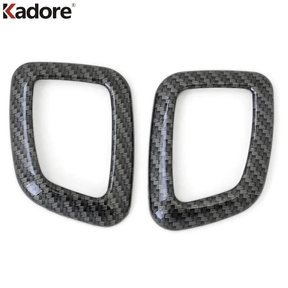For Jeep Compass 2017 2018 2019 2020 2021 Side Door Stereo Speaker Cover Trims Styling Loudspeaker Frame Car Accessories view 4