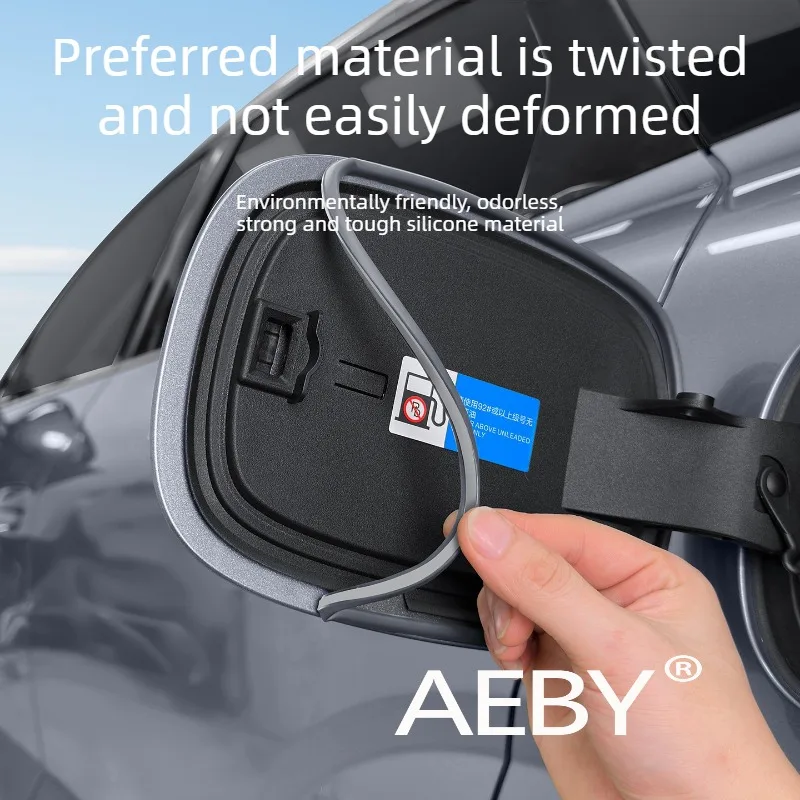 

AEBY For BYD Song Pro DM-i 2025 Charging Port Cover Seal,Charging Door Seal Kit,Self-Adhesive Silicone Seal,Waterproof,dustproof