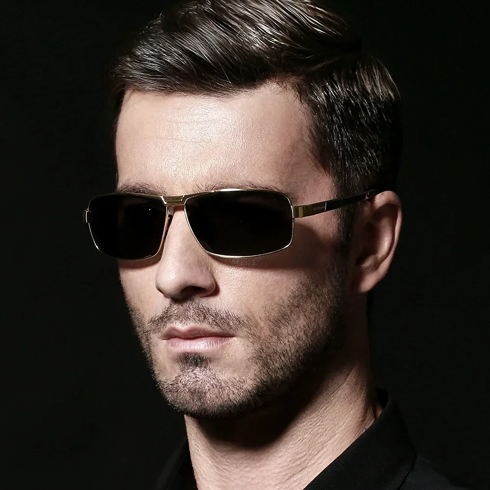 KIZN جديد الرجال HD الاستقطاب المضادة للأشعة فوق البنفسجية النظارات الشمسية موضة جديدة كبيرة الحجم 149 مللي متر القيادة الدراجات النظارات الطبية البصرية 2490 #2