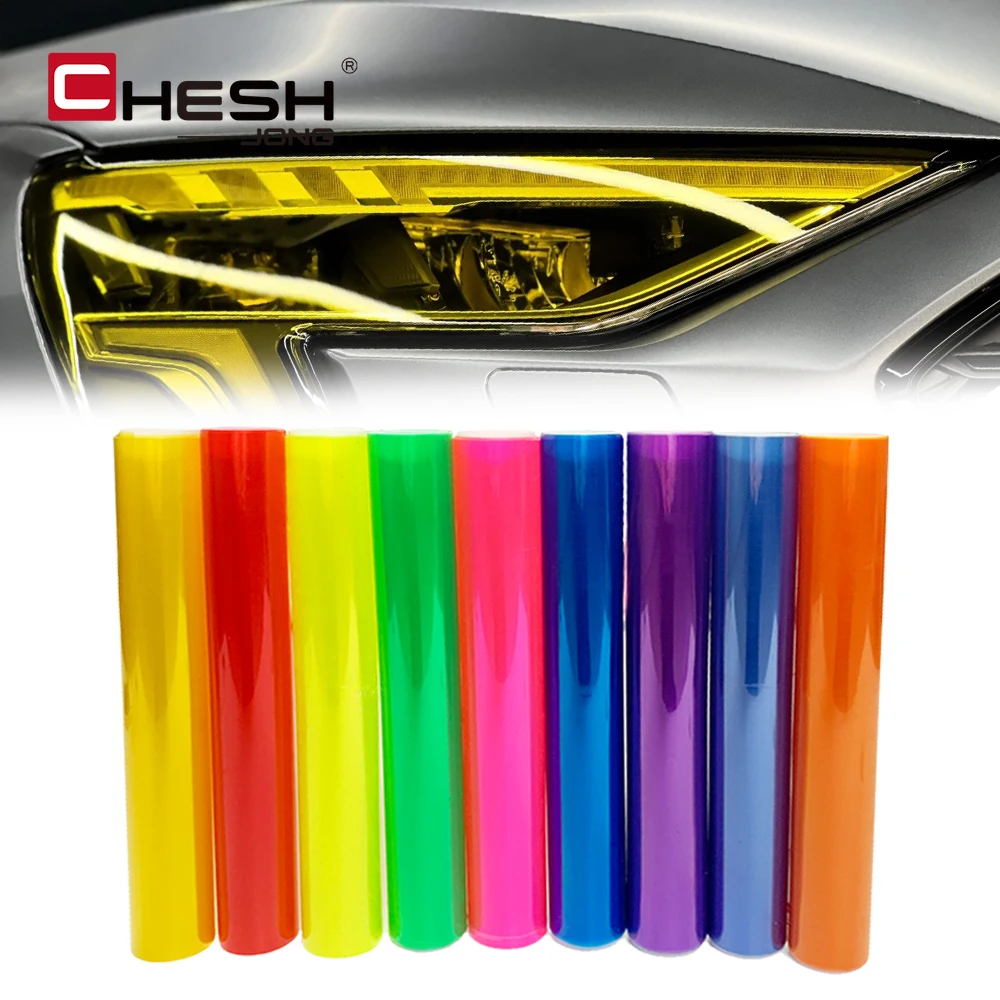 50x200cm Auto Licht Filme Auto Matte Schwarz Tönung Scheinwerfer Rücklicht Nebel Licht Vinyl Film Hinten Lampe Tönung film Außen Zubehör
