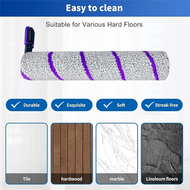 WHYY-Accessories Kit For NARWAL S20 Pro Wet Dry Vacuum Cleaner Accessories Inclue HEPA Filters & Microfiber Brush Roller