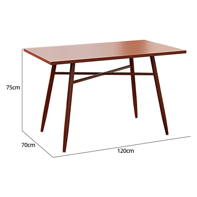 Outdoor courtyard wrought iron leisure tables and chairs creative milk tea shop cafe outdoor open-air metal dining table combina