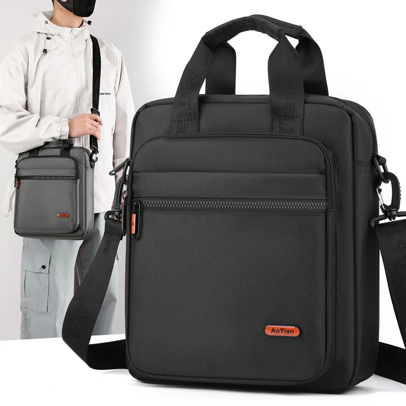 2024 Hete Nieuwe Mannelijke Schoudertas Waterdichte Messenger Bag Kleine Casual Reistassen Hoge Kwaliteit Heren Crossbody Tas