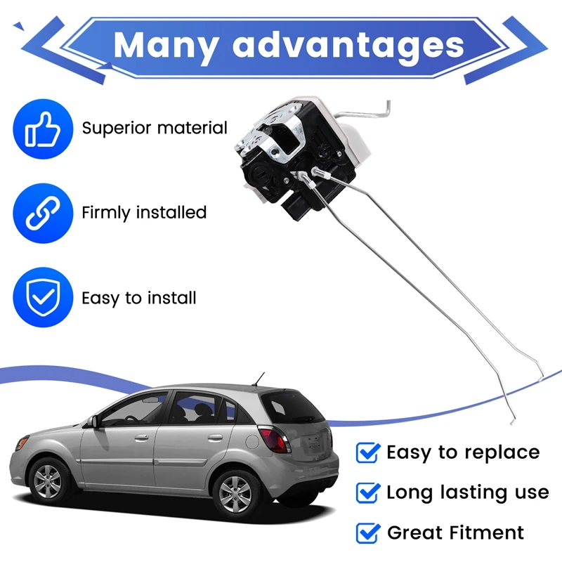 Super Sale Left Rear Door Lock Actuator Motor for Kia Picanto Morning Left Rear