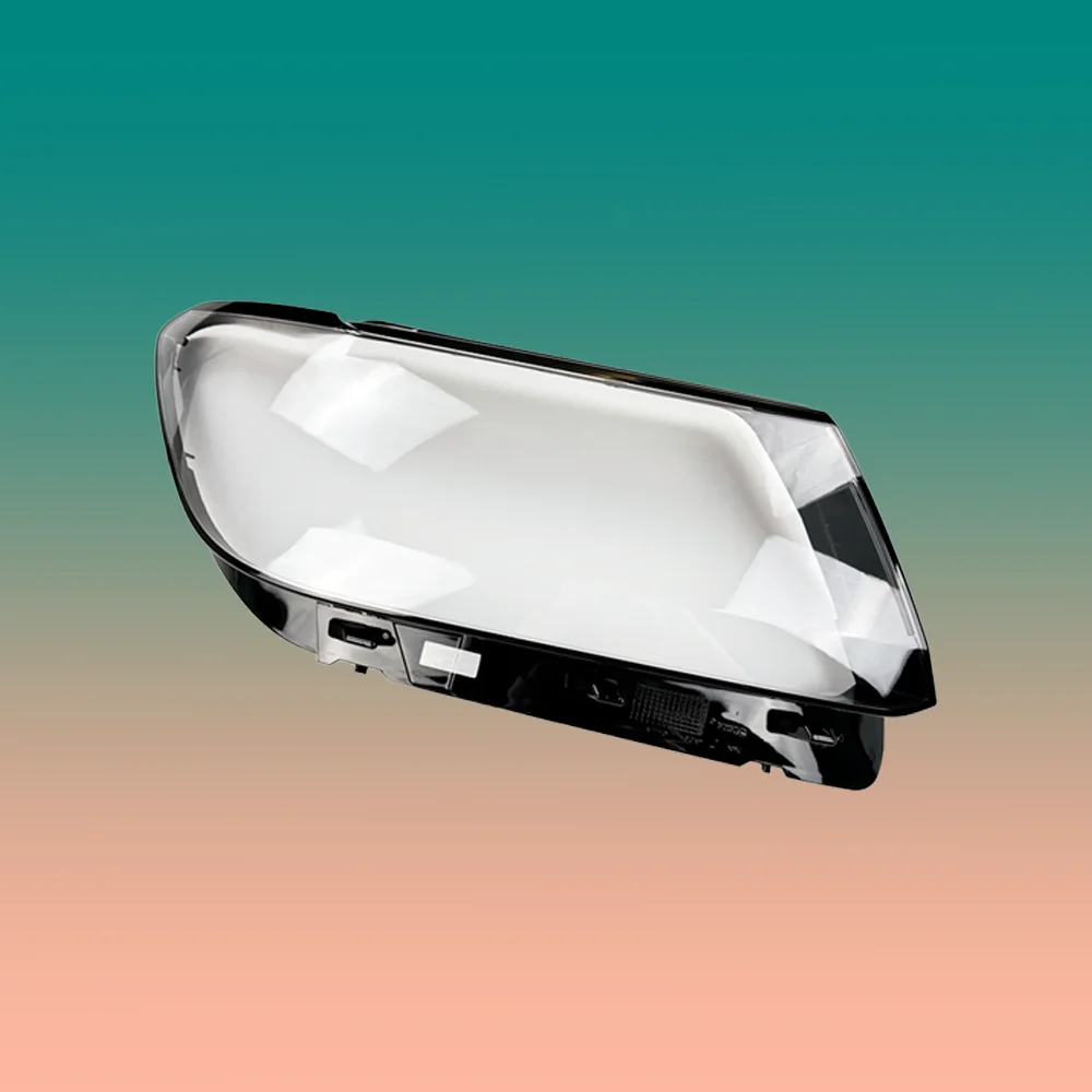 For Volkswagen VW Tiguan L 2017 2018 2019 2020 2021 Low Car Headlight Shell Transparent Lampshade Headlamp Cover Lens Plexiglass - view 2