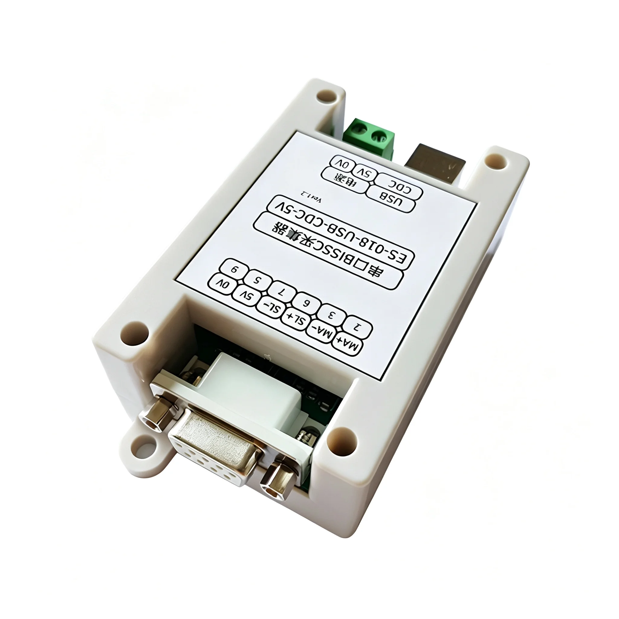 BISS C protocol grating encoder position acquisition converted to full-speed USB-CDC virtual serial port