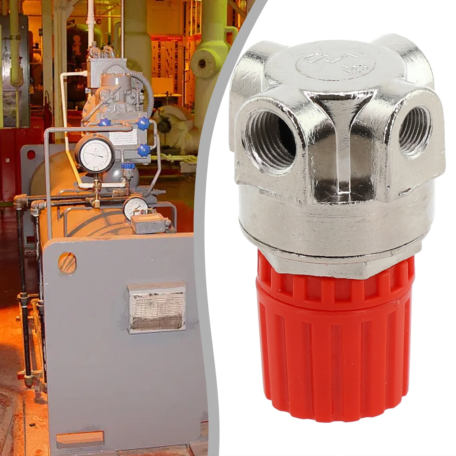 22233332223111  1pc Pressure Regulating Valve High Accuracy 3 Holes Control Air Compressor Accessory for piston Compressor Parts