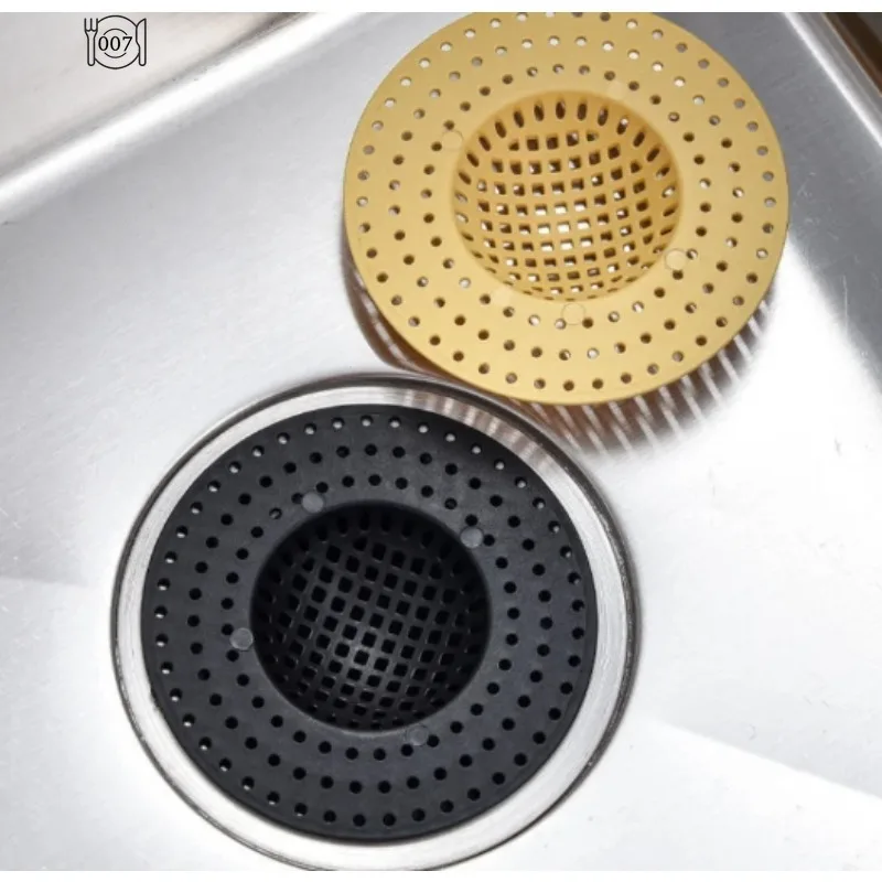 1 Pcs Kitchen Sink Filter Strainer Sewer Strainer Stopper Floor Drains Hair Catcher Waste Collector for Kitchen Bathroom