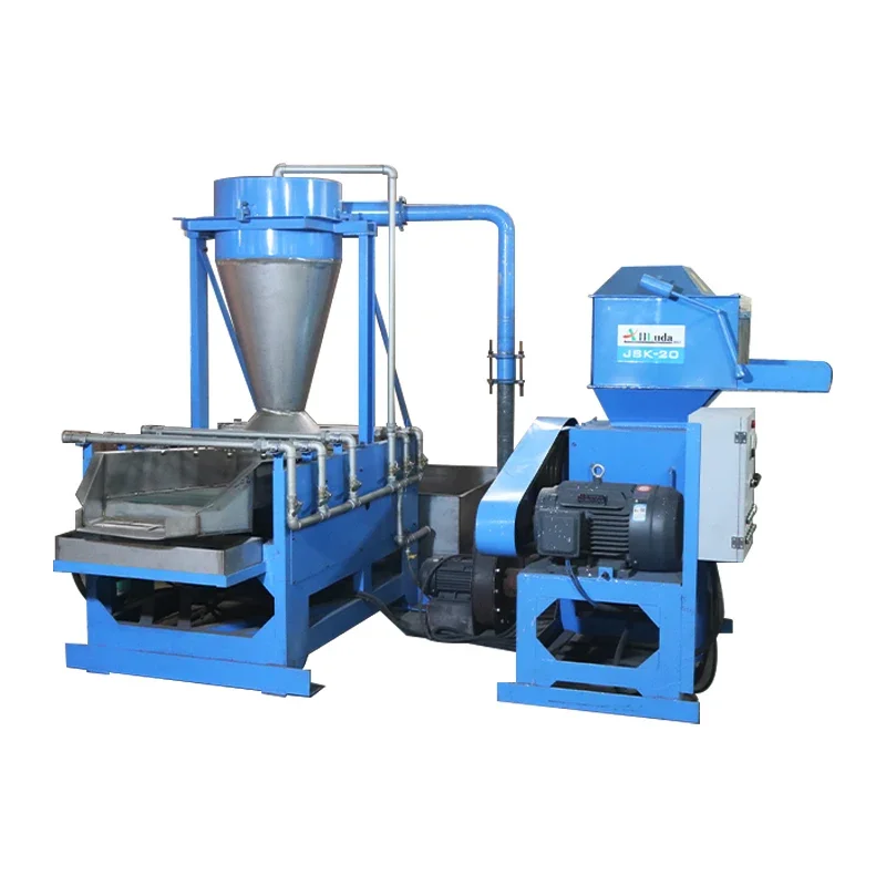 3-5T Copper Recycling Machine Mini Scrap Cable Wire Plastic Recycle Shredder Machine Copper Rice Machine  for sale
