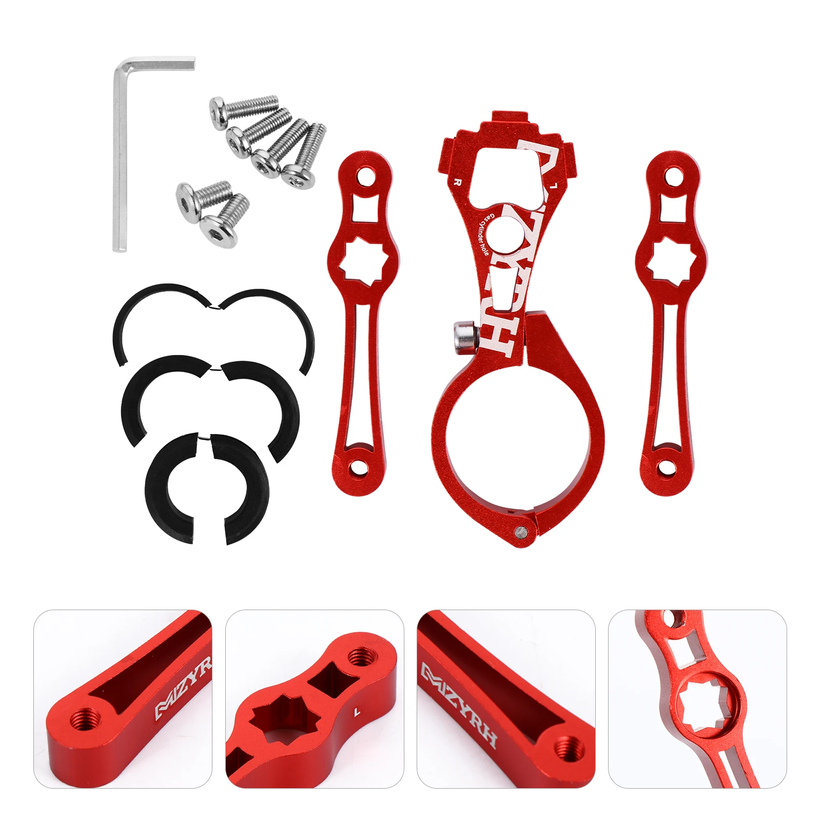 

1 set 1 Set Bike Water Bottle Cage Alloy Bike Bottle Holder Durable Water Kettle Rack For Most Bottles Cage Stand Rack Supply