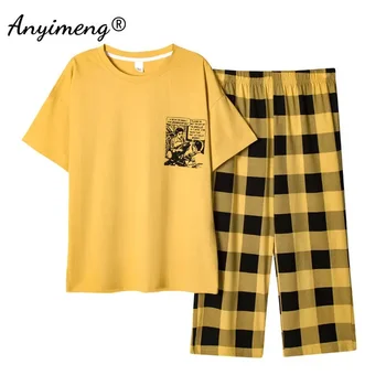 Summer Women Plus Size pigiama M-5XL al ginocchio Casual donna Sleepwear Big Size Ladies elegante stampa floreale pigiama Home Suit