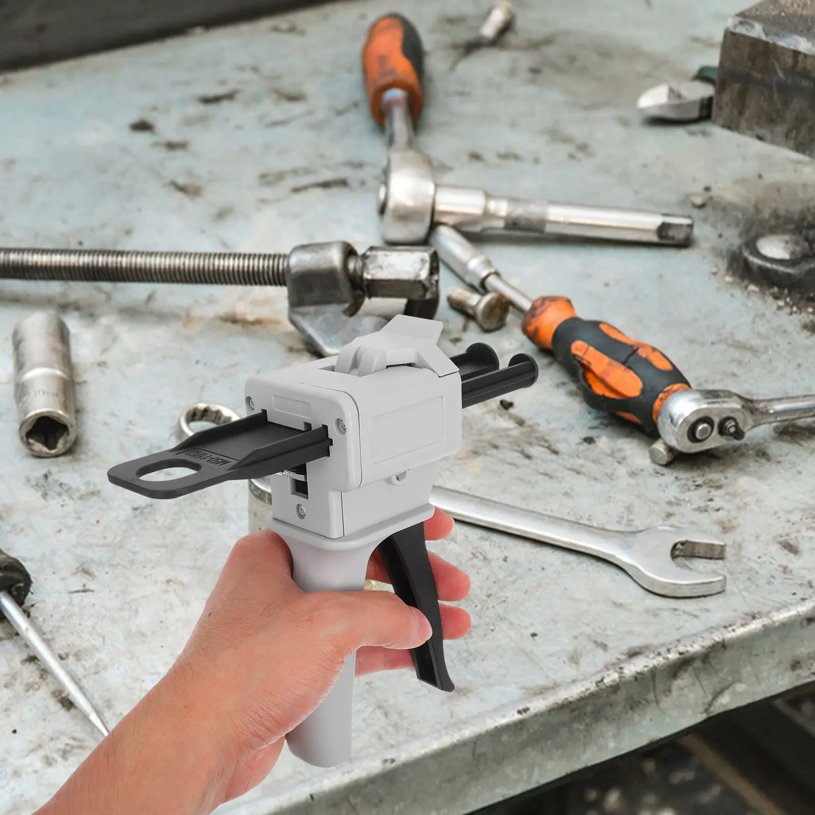 Epoxy Resin Applicator Manual Glue Dispenser Accurate Mixing Tool for Adhesive Crafts and Repairs