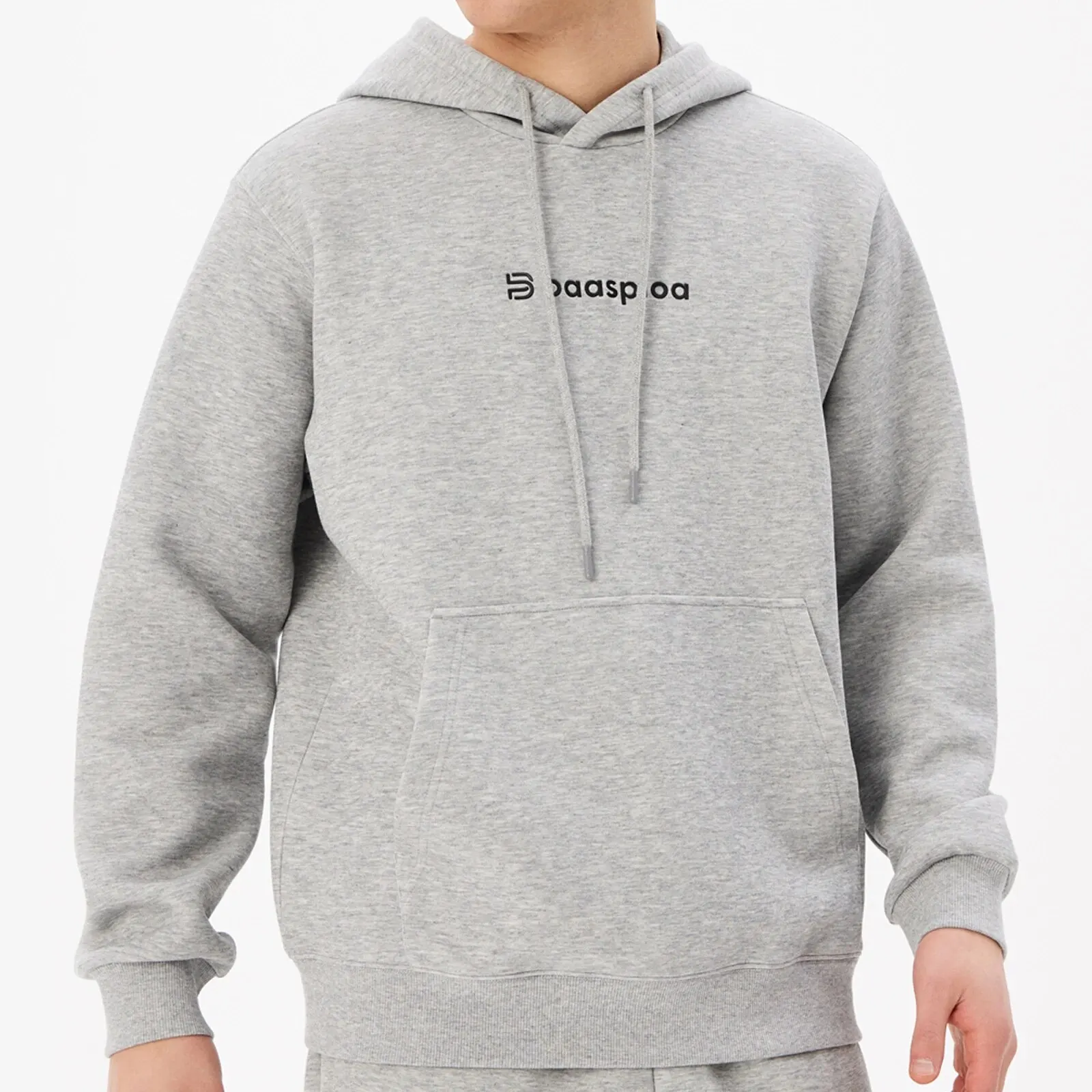 Baasploa Men Sport Hoodies New Spring Comfort Loose Casual Clothing for Men Brand Soft Solid Sportswear New Arrival