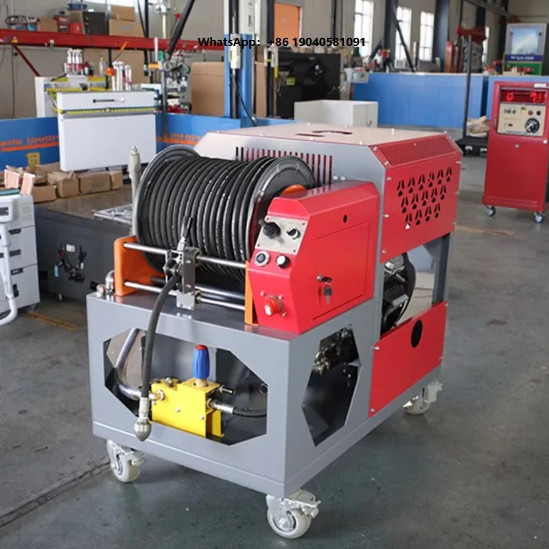 2900PSI 200bar 85LPM 37HP Engine Industrial Pump New High-Pressure Plunger Pump Residue Free High Pressure Cleaner