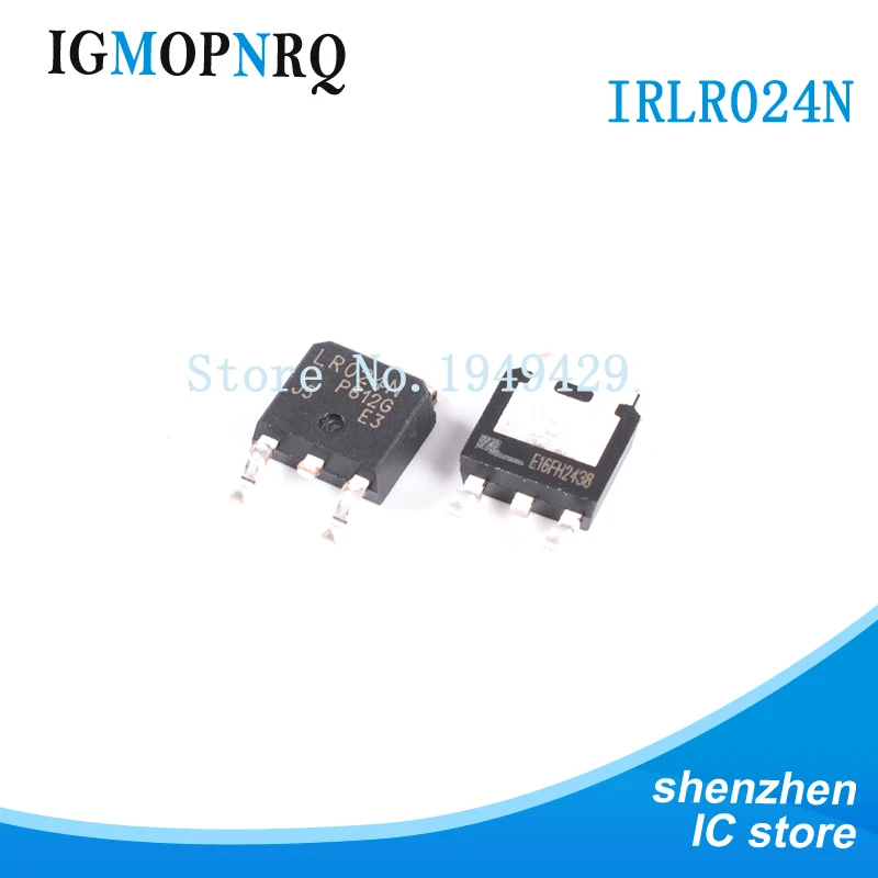 10pcs IRLR024NTRPBF IRLR024N IRLR2905 R2905 IRLR3110Z IRLR7843 IRLR8726 TO-252