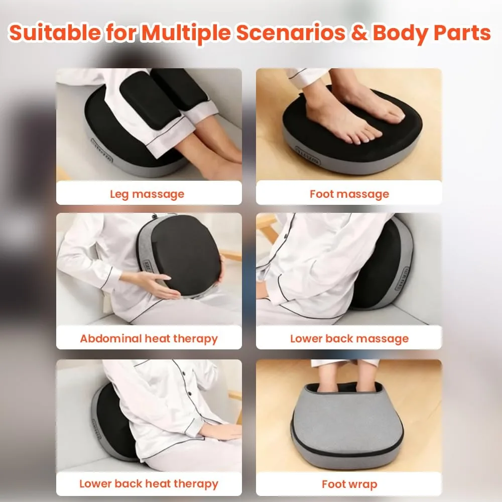 Rechargeable Foot Massager Includes Heated Slippers Women Advanced Features With 4 Control Buttons