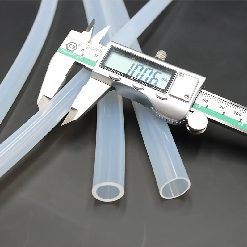1/5 m Silikon-Gummi-Rohr, transparenter Wasserschlauch, Aquarium-Pumpenschlauch, 2, 3, 4, 5, 6, 7, 8, 9, 10, 12, 14 mm, flexibler, ungiftiger Silikonschlauch – Detail 3