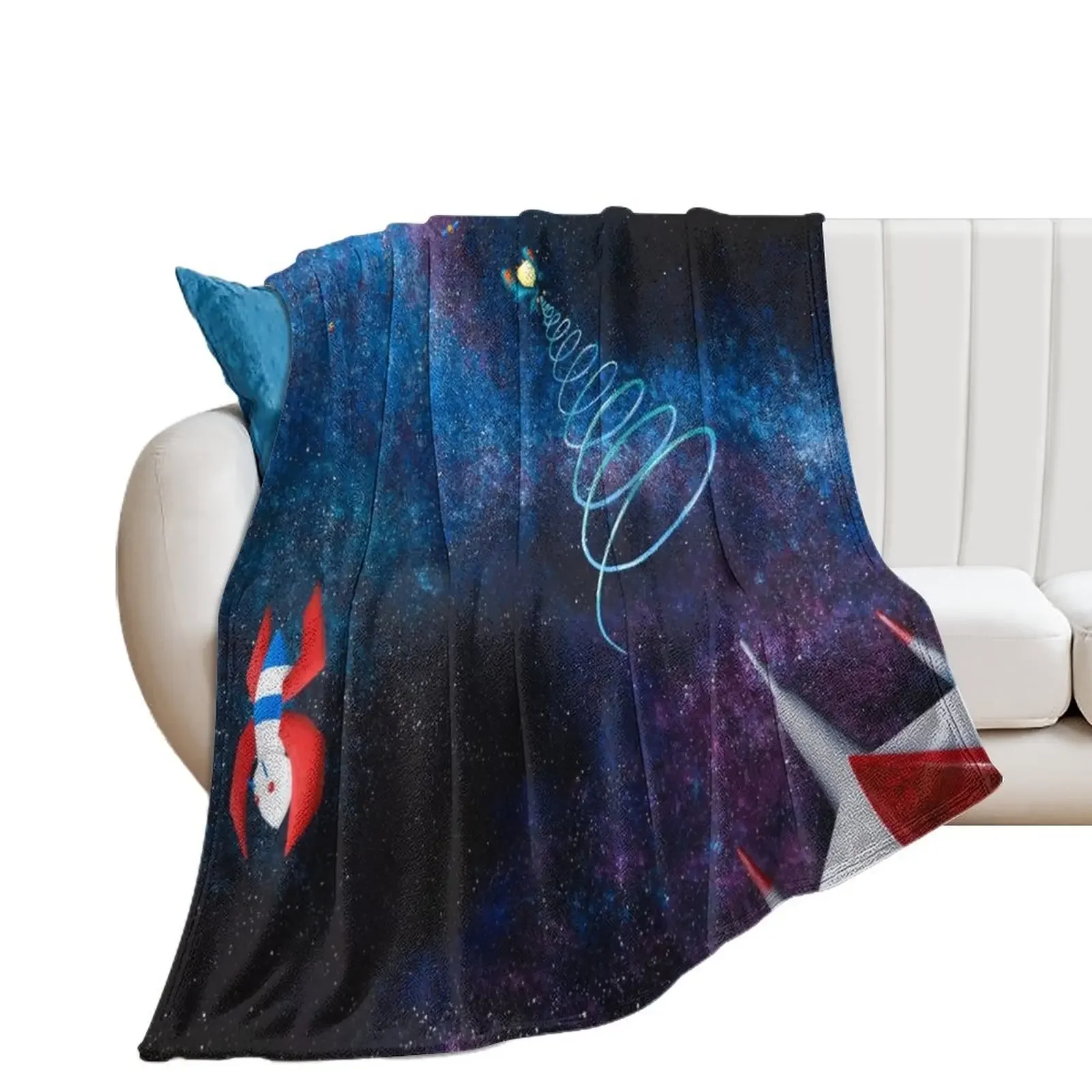 

Attack Throw Blanket Sofa Travel Soft Blankets