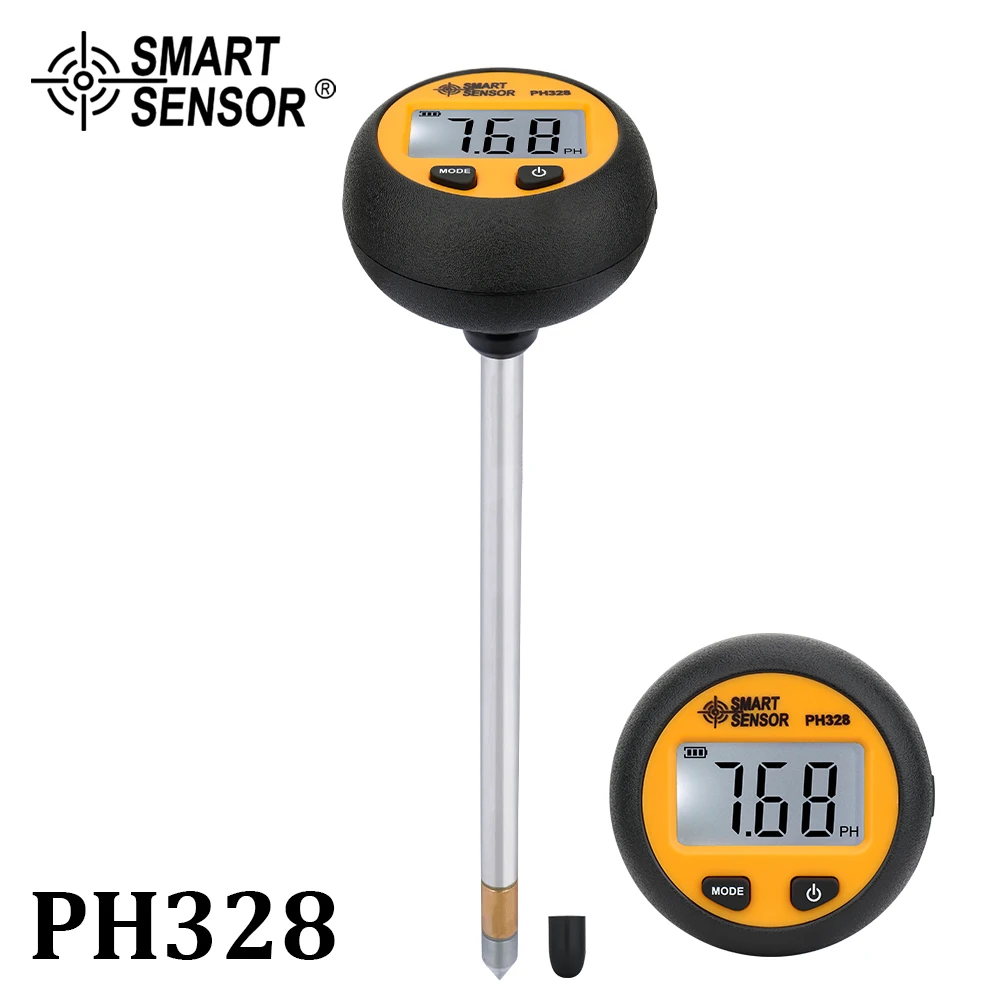 Soil PH Meter Soil Acidity Tester 3 in 1 Temperature Humidity Tester for Flower Agriculture with Backlight Moisture Detector