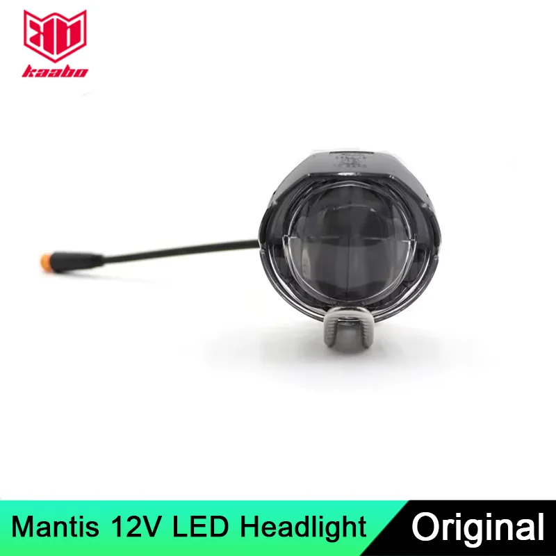 Kaabo 12V LED Front Headlight with Horn For Mantis 8 Mantis10 Smart Electric Scooter Original Head Lamp Replacement Accessories
