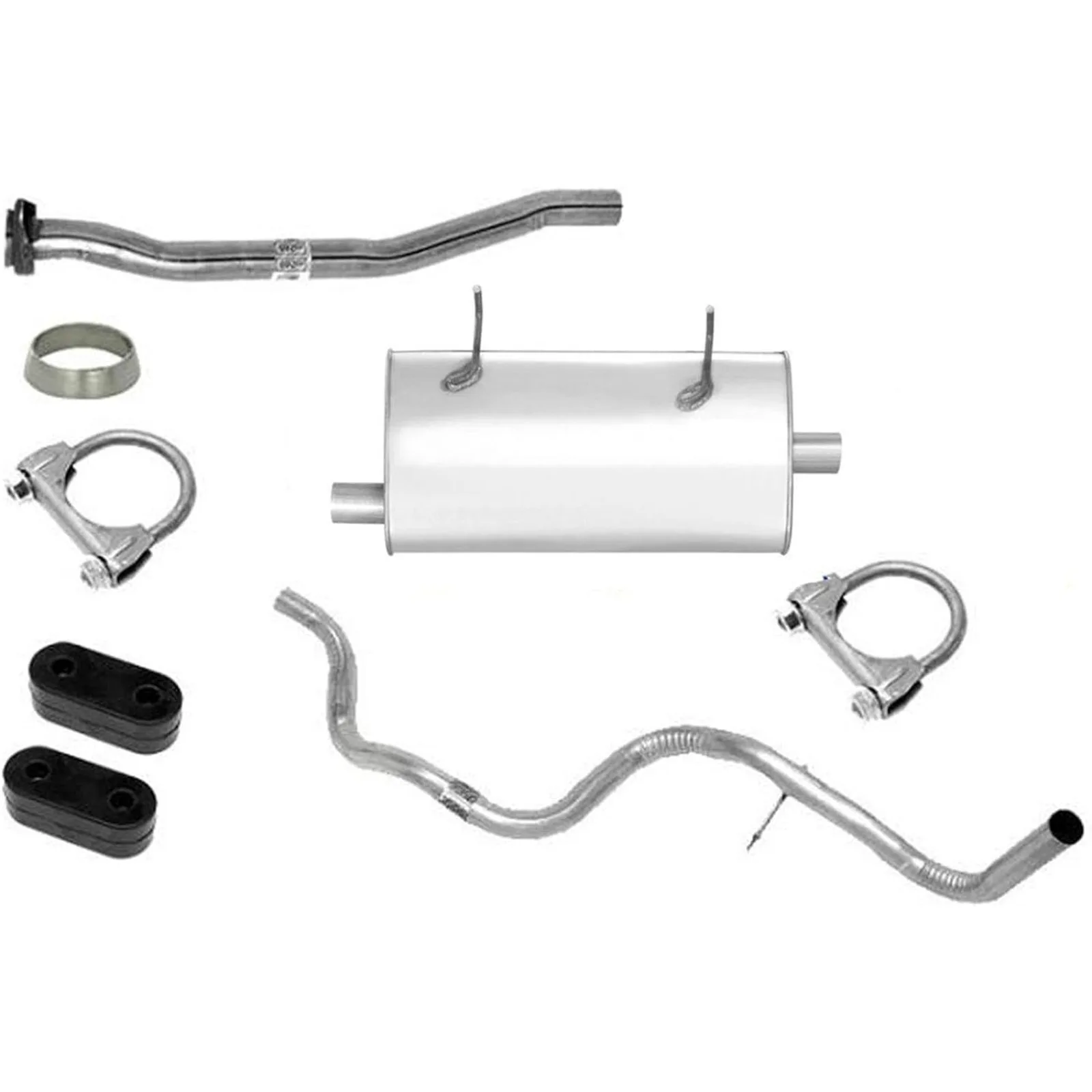 US  Muffler Exhaust System Replacement Parts For Ford Ranger 98-00 Only With 126 Inch Wheel Base