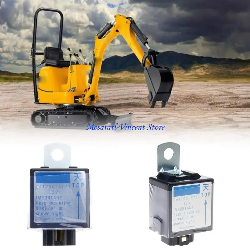 A70F StoppmagnetrelaisMotorabschaltkomponente für Kubota L2900DT L3010DT L3300DT L4200DT L4200F L4310F M5030 061700-3770 – Detail 5