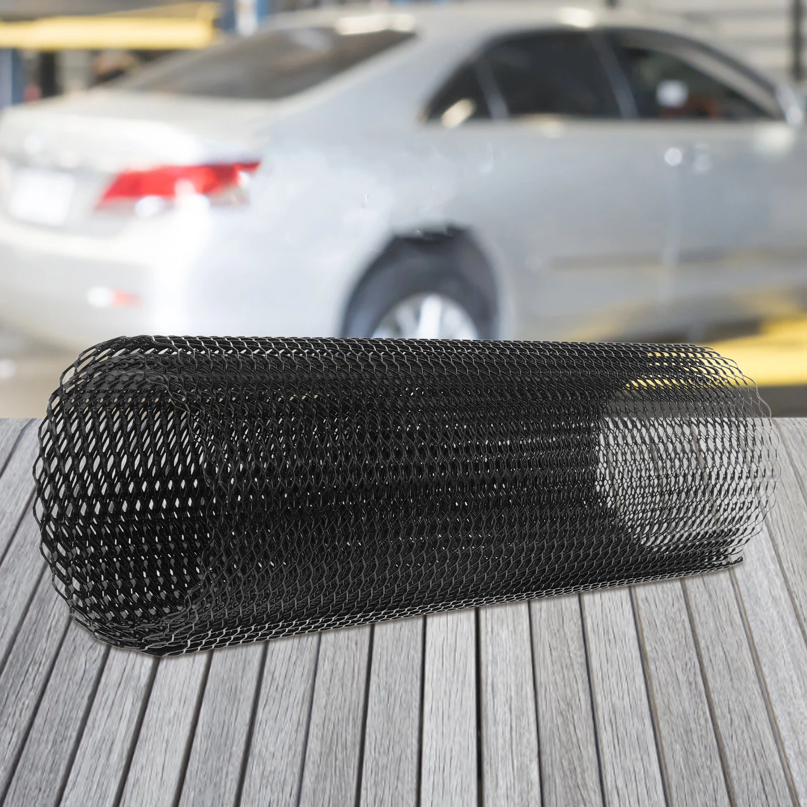 

Grill Hexagonal Grille Mesh Automotive Net Car Front Insert Shade Bumper Black Material