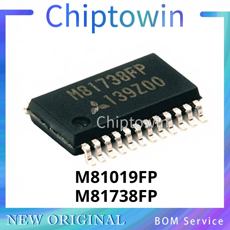 5/50/500 pcs M81019FP M81738FP TSSOP-24 Half Bridge Driver IC Original In Stock W7