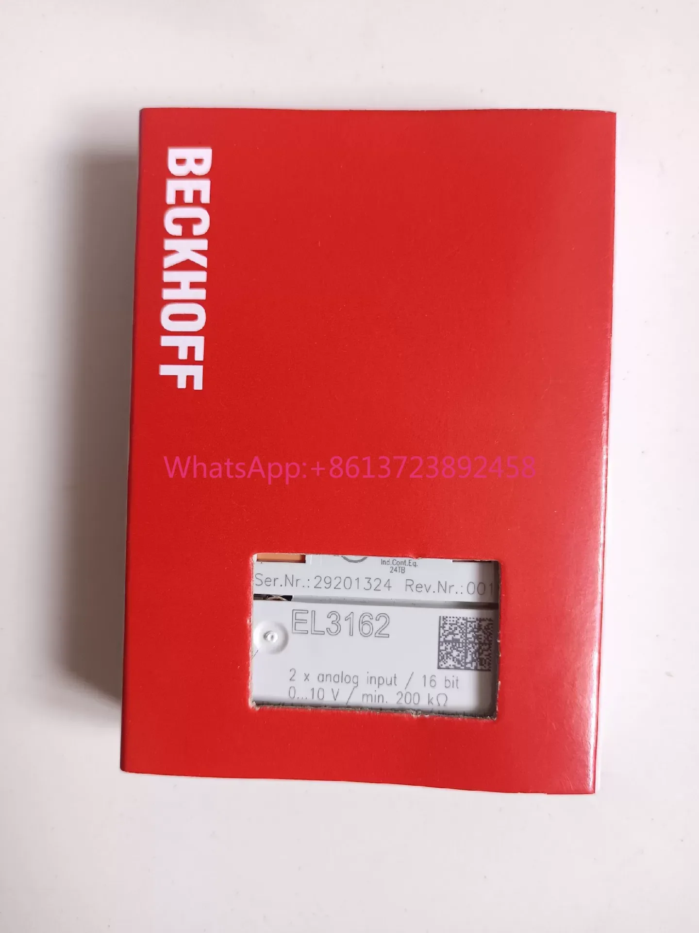 

Beckhoff module EL3162 is brand new and original, high quality.
