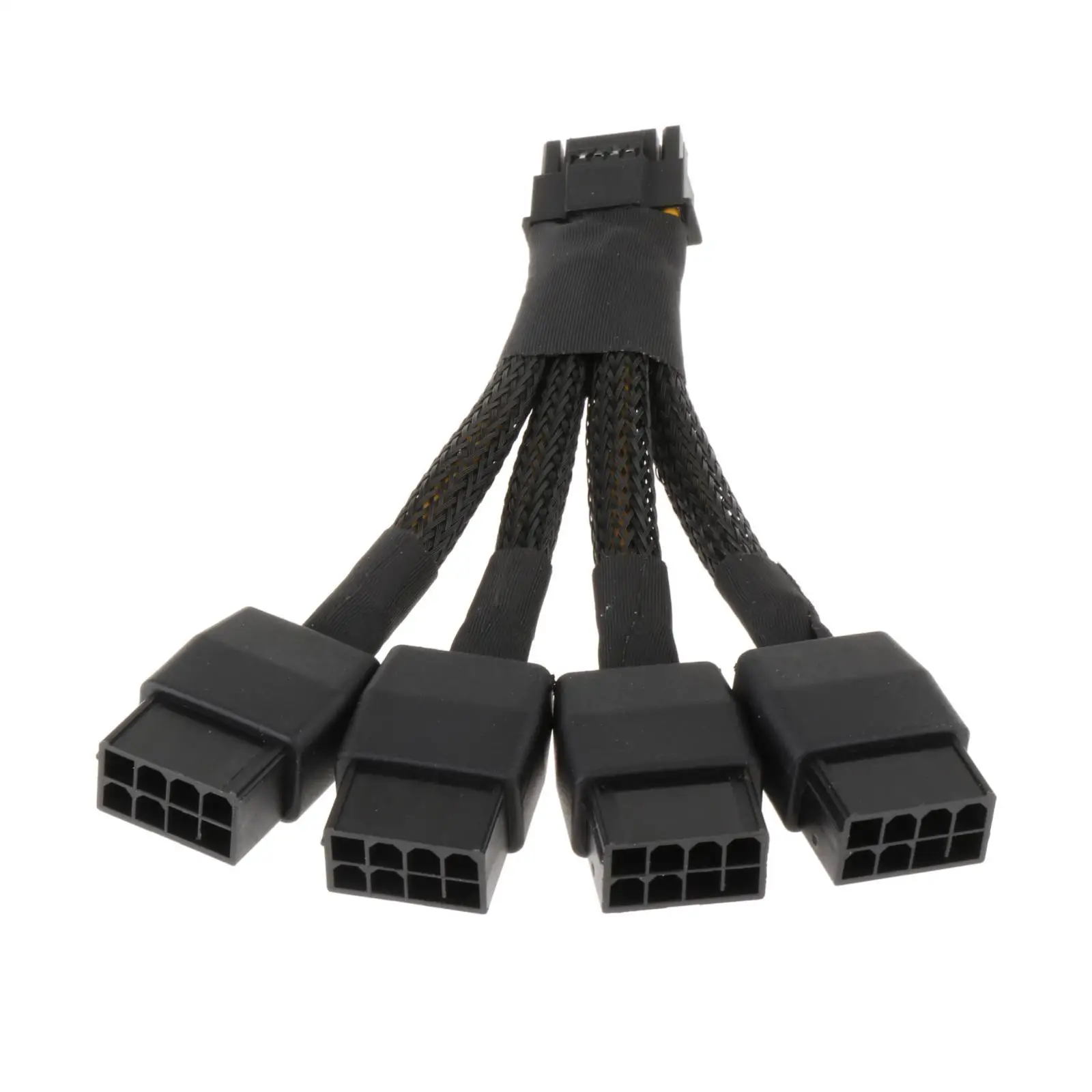 

16Pin Pci-E 5.0 12Vhpwr Connector Extender Sleeved Cable 10cm for RTX4090