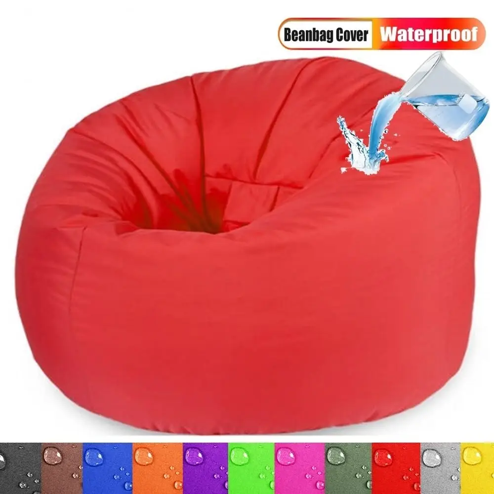 Oxford Bean Bag Chairs for Adults - Outdoor Waterproof Bean Bag Cover, Garden Beach Camping & Swimming Pool, Customized view 6