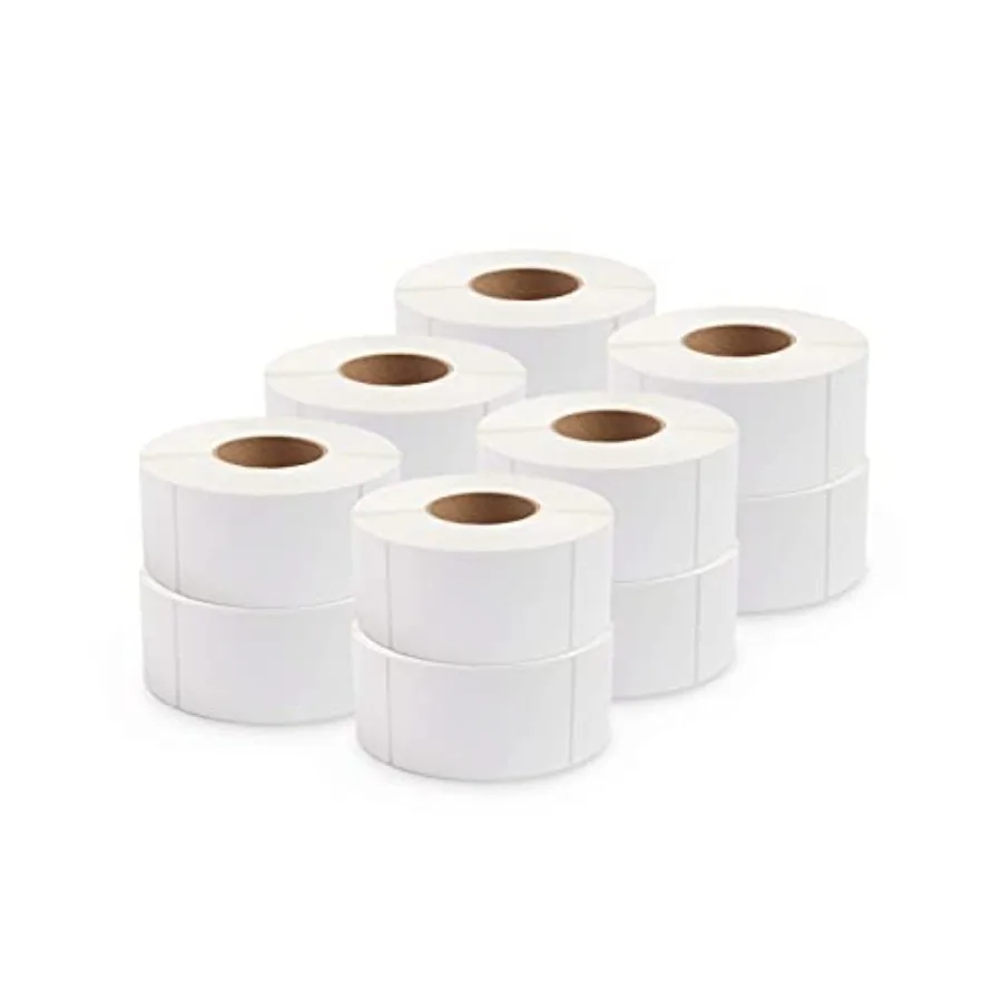 

12 Rolls 4200 Labels] 3 x 5 Inch Direct Thermal Label FBA Stickers FNSKU Labels Compatible for Zebra/Eltron