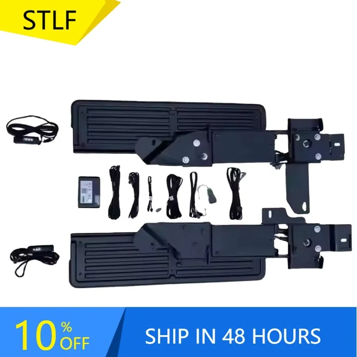 

STLFCar Accessories Electric Side Step Retractable Foot Pedal Power Footrest Pedal for Toyotas Alphard Vellfire Electric Pedal