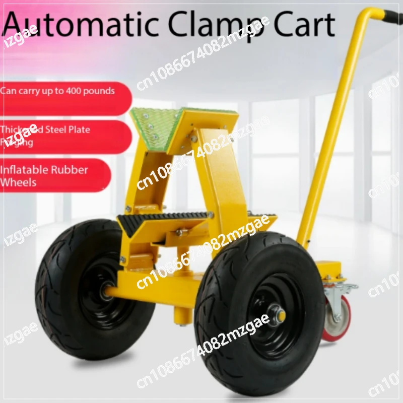 Labor-saving automatic splint car, self-locking car, a load of 400 kg, is suitable for granite slate glass stone handling tools