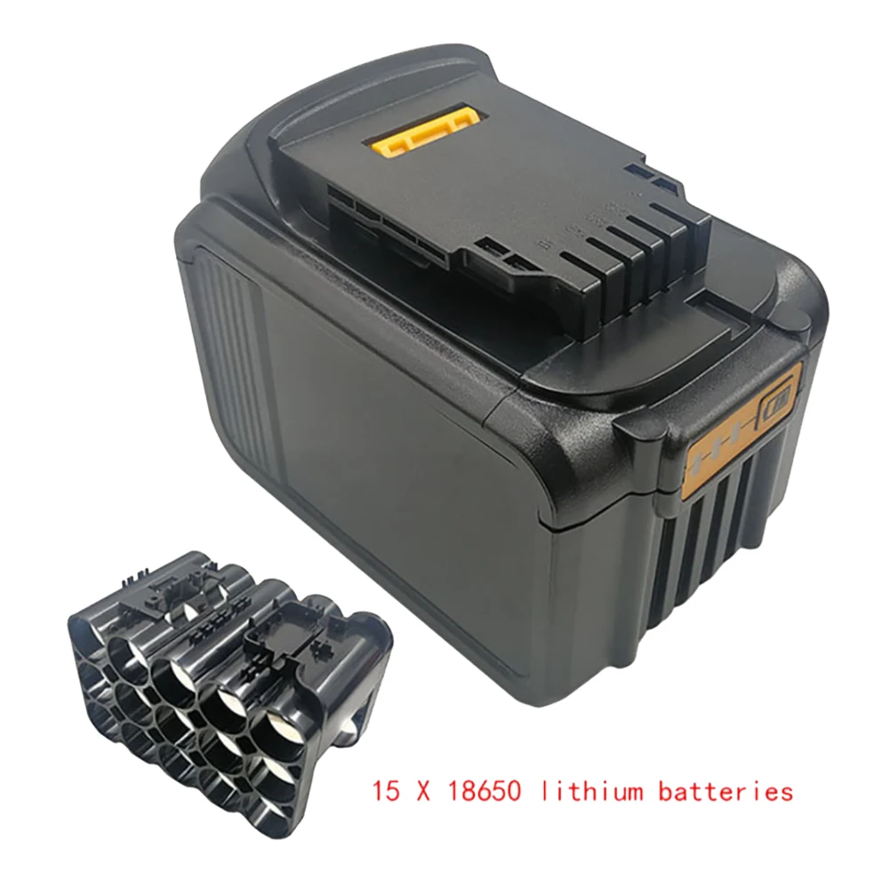 DCB200 15 x18650 batteria agli ioni di litio custodia in plastica PCB protezione di ricarica scatola del circuito per DeWalt 18V 20V DCB203 DCB204