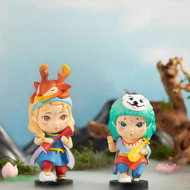 Tianlong Babu Guardian Series รุ่นยืนยันสไตล์น่ารักอะนิเมะของขวัญกล่องเซอร์ไพรส์ Kawaii ตาบอดกล่องของเล่นต้นฉบับจริง