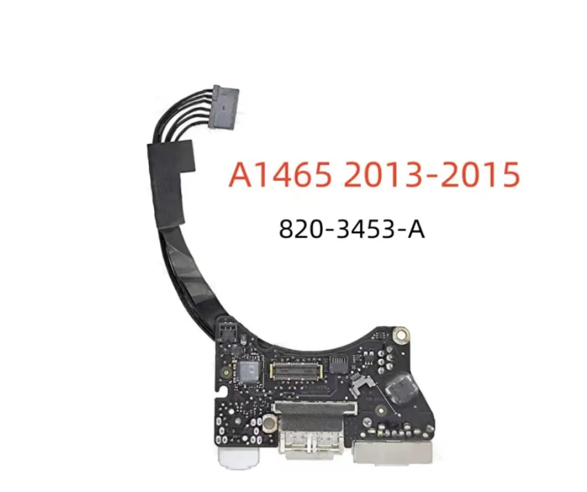 DC JACK FOR A1465 A1466 I/O USB Audio Board Power DC-IN Jack For Macbook Air 11" 13" 820-3214-A 820-3455-A 820-3213-A 820-3453-A