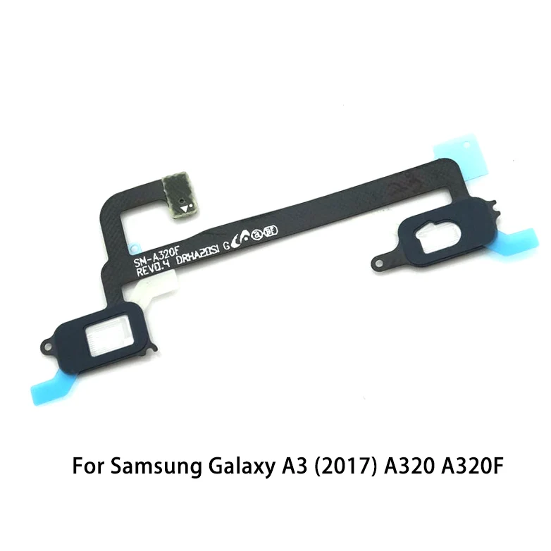 

Гибкий кабель для датчика с кнопкой «домой» для Samsung Galaxy A3, A320, A320F, A5, A7 2017, A520, A720, Сенсорный световой ленточный кабель