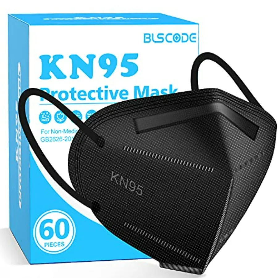 

KN95 Face Mask 60 Pack, Individually Wrapped 5-Layer face Masks, Filter Efficiency≥95%