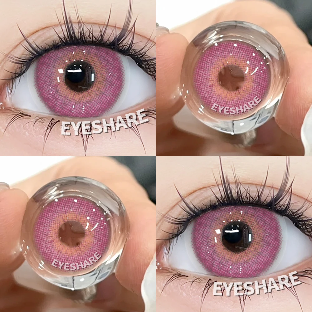 EYESHARE MADRID Serie Gekleurde Contactlenzen Voor Ogen Paarse Lenzen Crazy Halloween Anime Accessoires Schoonheid Leerlingen Leuke Lens