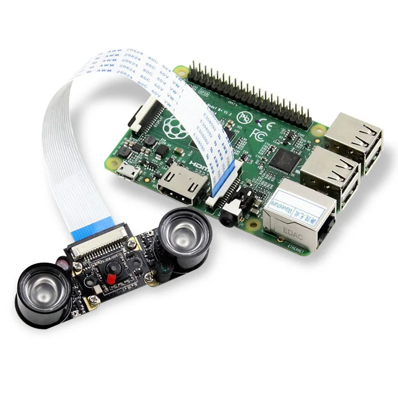 

Камера ночного видения с небольшим объективом и инфракрасной подсветкой Камера 3/4/B+ 5 МП