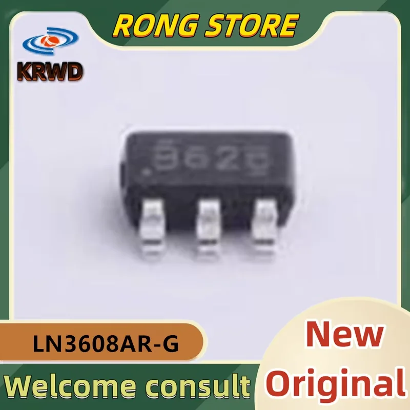 (20PCS/50PCS/100PCS)  B628 862B 628 LN3608AR-G  LN3608AR 3608 SOT-23-6L New and Original Chip IC