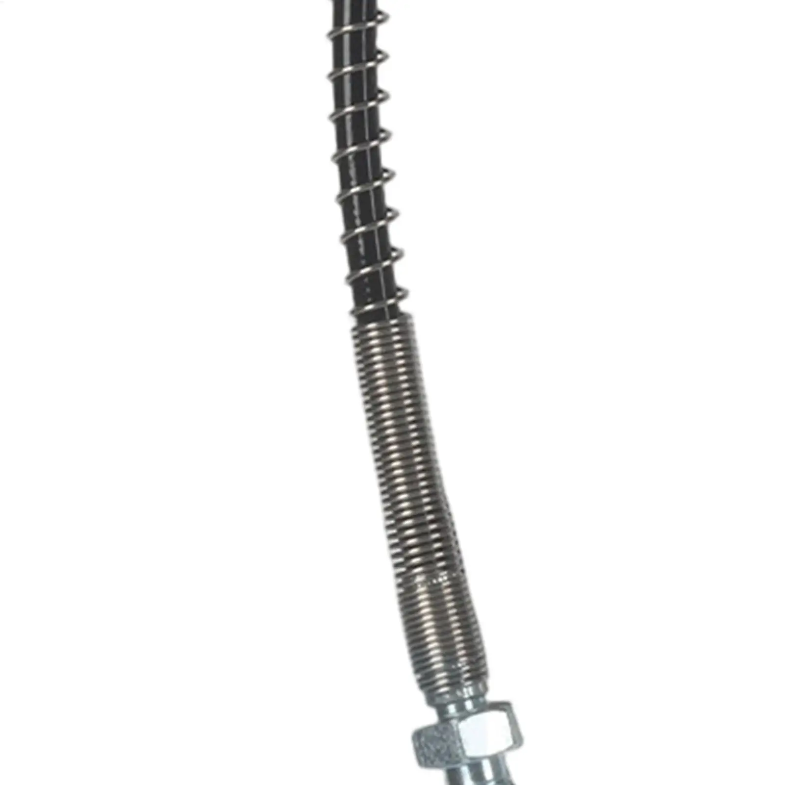 Pneumatic Hose 19.69inch Anti-knot Spring Reinforcement Airflow Pipe 4500psi Inflation Device Adapter High Pressure Air
