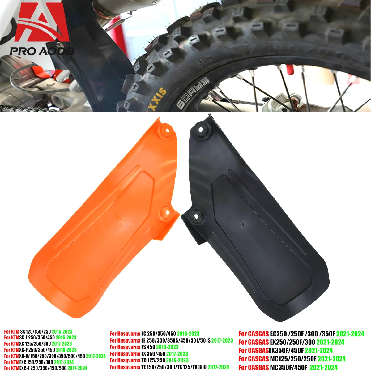 

Rear Shock Absorber Mudguard Fender For KTM EXC SXF 125 250 350 450 300 150 200 2022 2021 2020 2016-2019 Motorcycle Accessories