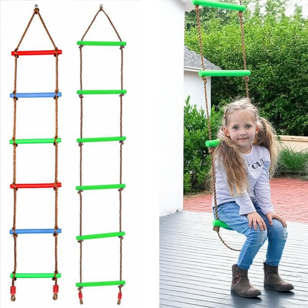 子供用クライミングロープはしご-アウトドアスポーツ-ウォーキングロープはしご-子供用クライミング障害物トレーニングはしご-スポーツトレーニング