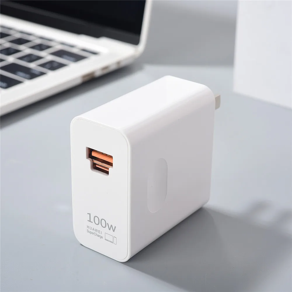 Original Huawei 100W Universal Charger USB A/C Port SuperCharge Adapter 1/1.5/2M PD Cable For Pura 70 Pro Ultra Mate Book/Pad - náhled 4