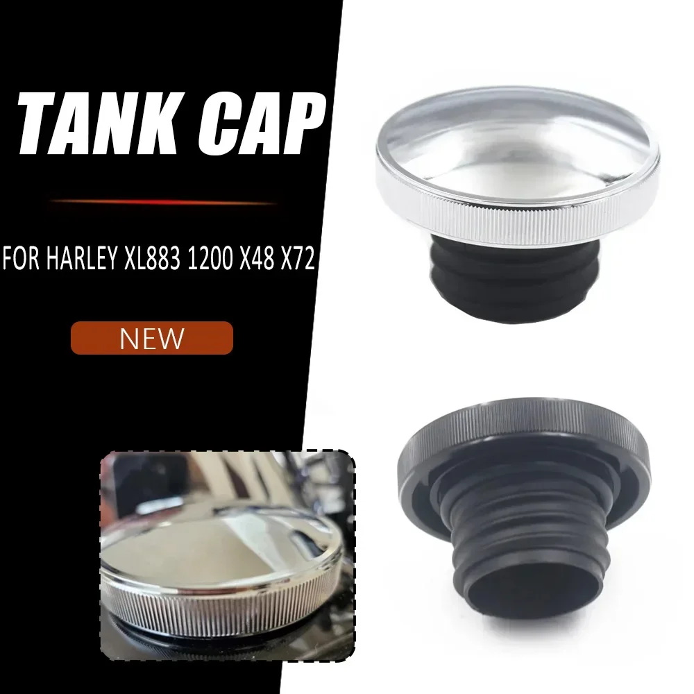 Moto Accesorios Fuel Tank Cap Oil Fuel Gas Cover for Harley XL883 1200 X48 X72 Road King Softail Dyna Sportster